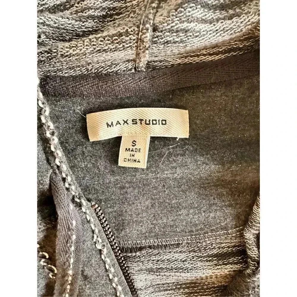 Max Studio Zip Front Hoodie - Picture 8 of 9